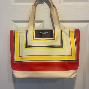 Kate Spade coated canvas tote